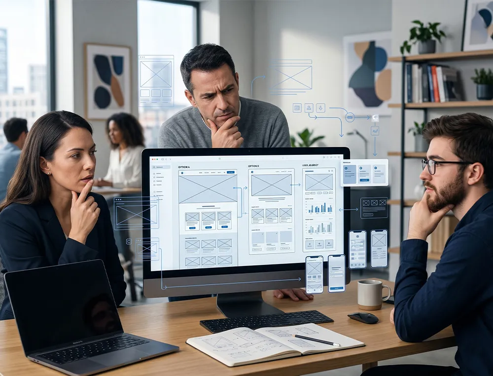 End-to-End UI/UX Design Capabilities